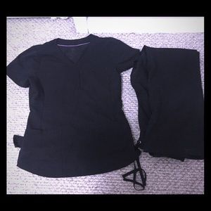 Size small healing hands scrub set